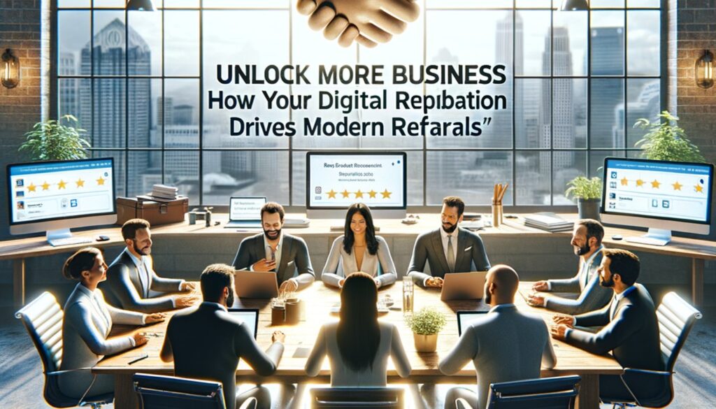 Unlock More Business: How Your Digital Reputation Drives Modern Referrals